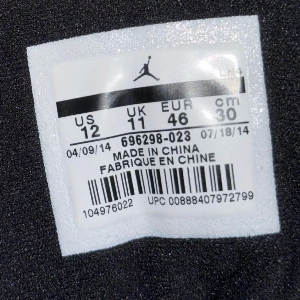 Jordan 13 Reflective Silver Great Condition non-og box sz: 12 - Picture 7 of 10